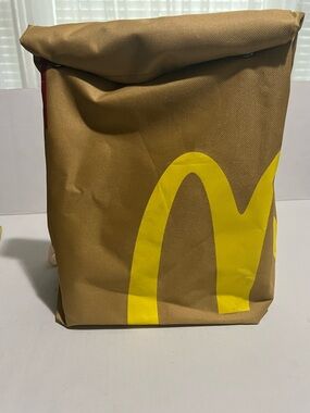 McDonald's Canvas Backpack New Without Tags